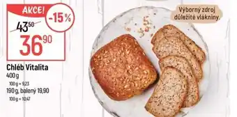 Globus Chléb Vitalita nabídka