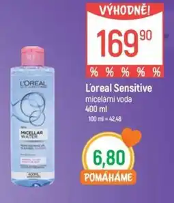 Globus L'oreal Sensitive micelární voda nabídka