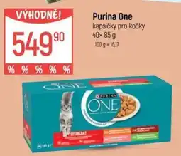 Globus Purina One kapsičky pro kočky nabídka