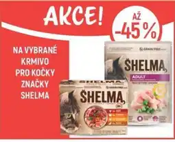 Globus Na vybrané krmivo pro kočky značky shelma nabídka