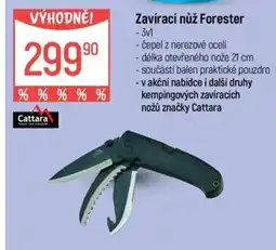 Globus Zavírací nůž Forester nabídka