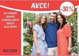 Globus Na vybrané dámské a pánské oděvy značky blue seven nabídka