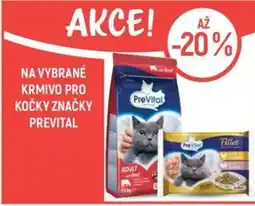 Globus Na vybrané krmivo pro kočky značky prevital nabídka