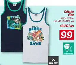 Kik Dětská tílka nabídka