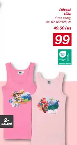 Kik Dětská tílka nabídka