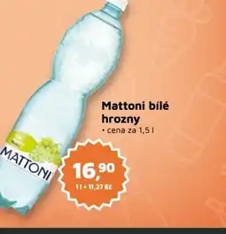 Můjobchod Mattoni bílé hrozny nabídka