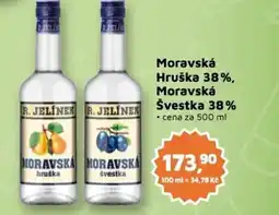 Můjobchod Moravská Hruška 38%, Moravská Švestka 38% nabídka