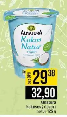 Jip Alnatura kokosový dezert nabídka