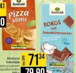 Jip Alnatura čokoláda nabídka