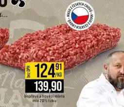 Jip Vepřové a hovězí mleté mix 20% tuku nabídka