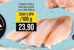 Jip Tilápie nilská filet bez kůže nabídka
