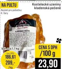Jip Kostelecké uzeniny kladenská pečeně nabídka