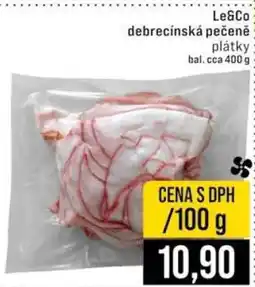 Jip Le&Co debrecínská pečeně plátky nabídka