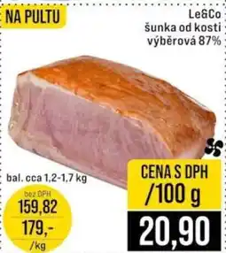 Jip Le&Co šunka od kosti výběrová 87% nabídka