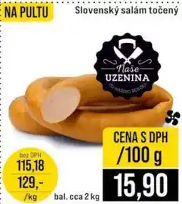 Jip Slovenský salám točený nabídka