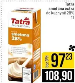 Jip Tatra smetana extra do kuchyně 28% 1l nabídka