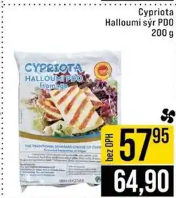 Jip Cypriota Halloumi sýr PDO nabídka