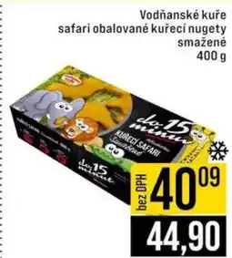 Jip Vodňanské kuře safari obalované kuřecí nugety smažené 400 g nabídka