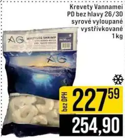 Jip Krevety Vannamei nabídka