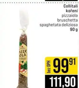 Jip Collitali koření pizzaiola bruschetta spaghetata deliziosa nabídka