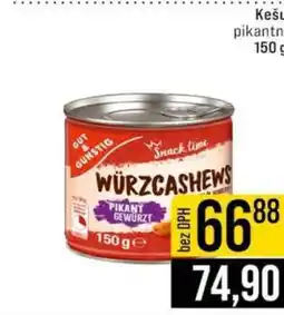 Jip Kešu pikantně kořeněné nabídka