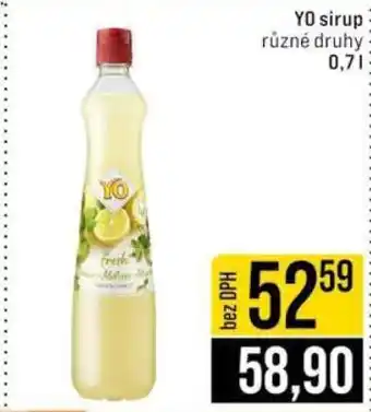 Jip Yo sirup nabídka