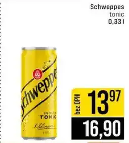 Jip Schweppes Tonic nabídka