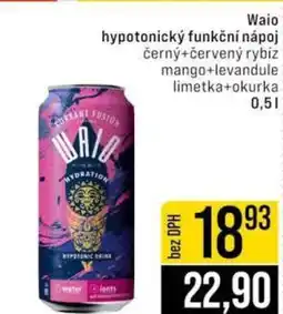 Jip Waio hypotonický funkční nápoj nabídka