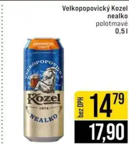 Jip Velkopopovický Kozel nealko nabídka