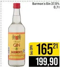 Jip Barmon's gin 37,5% nabídka
