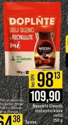 Jip Nescafé Classic nabídka