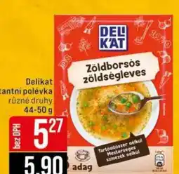 Jip Delikát instantní polévka nabídka