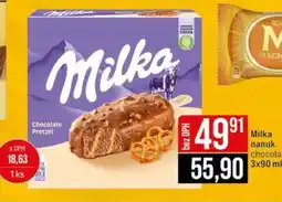 Jip Milka nanuk chocolate nabídka