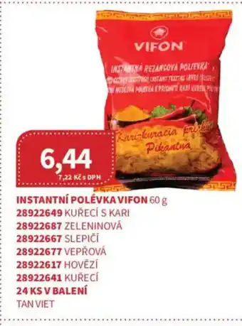 Kubík potraviny Instantní polévka Vifon nabídka