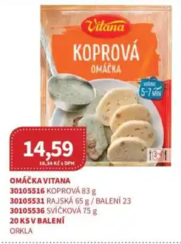 Kubík potraviny Omáčka Vitana nabídka