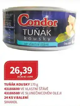 Kubík potraviny Tuňák kousky nabídka