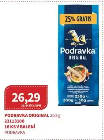 Kubík potraviny Podravka original nabídka