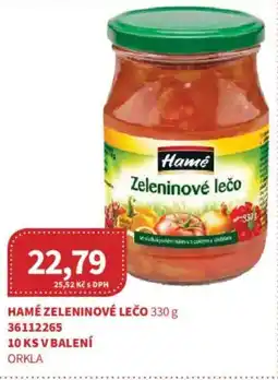 Kubík potraviny Hamé zeleninové Lečo nabídka