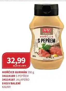 Kubík potraviny Hořčice gurmán nabídka