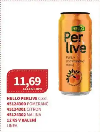 Kubík potraviny Hello perlive nabídka