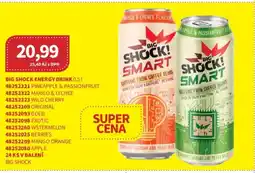 Kubík potraviny Big Shock energy drink nabídka