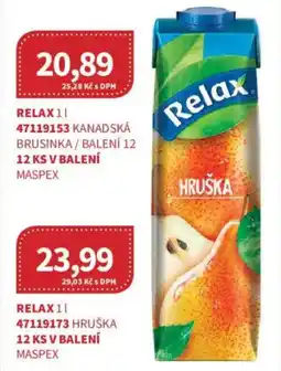 Kubík potraviny Relax nabídka