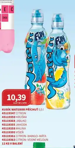 Kubík potraviny Kubík Waterrr příchuť nabídka
