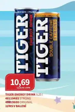 Kubík potraviny Tiger energy drink nabídka