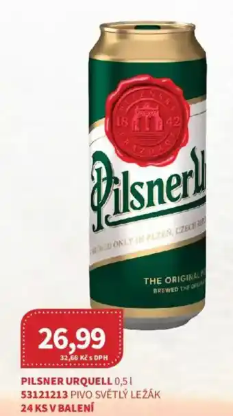 Kubík potraviny Pilsner Urquell nabídka