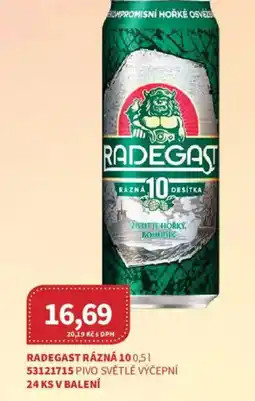 Kubík potraviny Radegast Rázná 10 nabídka