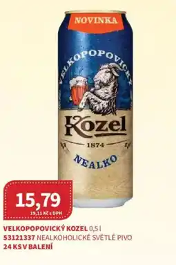 Kubík potraviny Velkopopovický Kozel nabídka