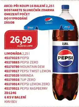 Kubík potraviny Limonáda nabídka