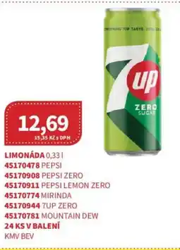 Kubík potraviny Limonáda nabídka