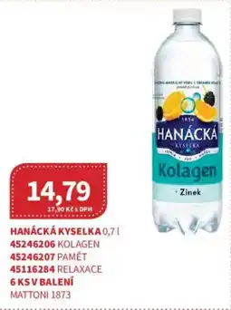Kubík potraviny Hanácká kyselka nabídka